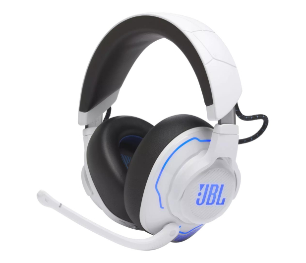 JBL QUANTUM 910 P WL biało-niebieskie - 1132158 - zdjęcie